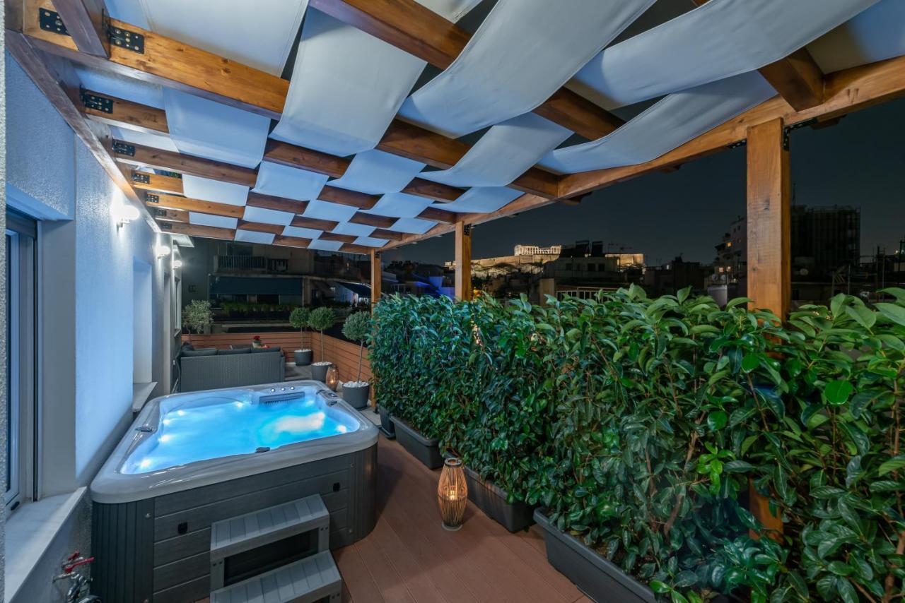 Acropolis Divine Penthouse Appartement Athene Buitenkant foto