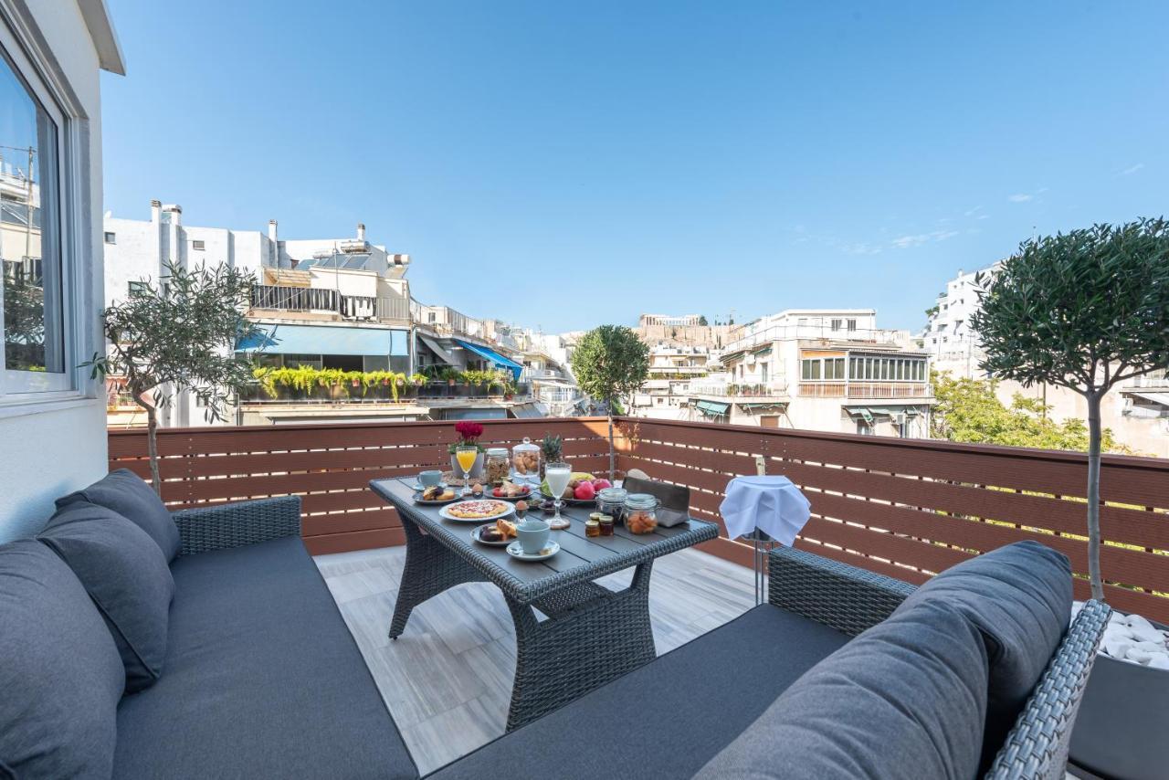 Acropolis Divine Penthouse Appartement Athene Buitenkant foto