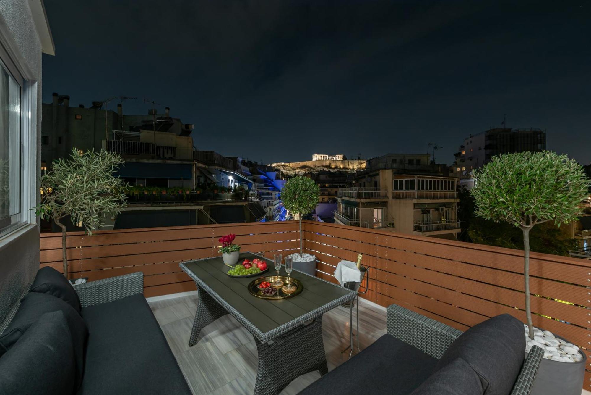Acropolis Divine Penthouse Appartement Athene Buitenkant foto